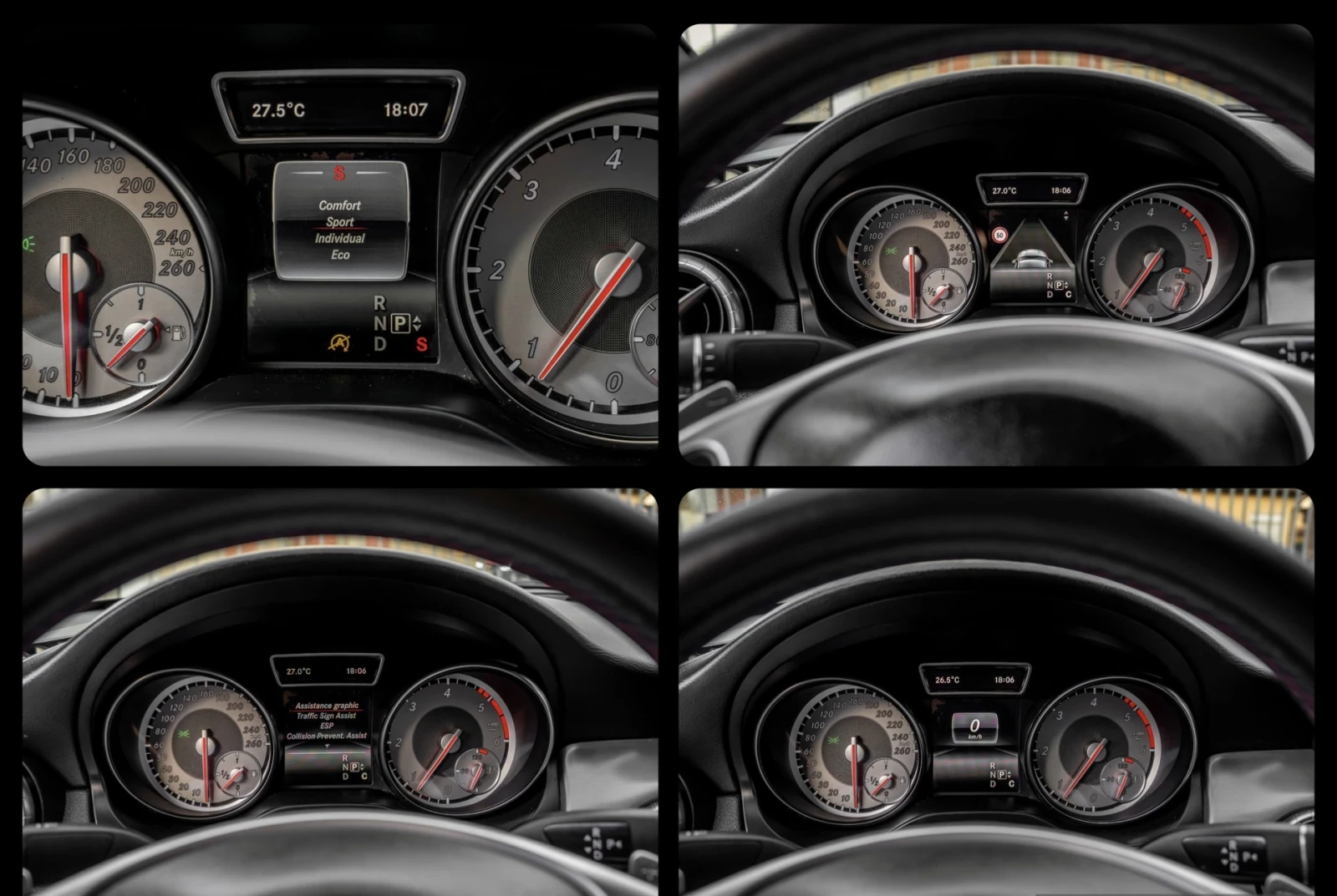 Mercedes-Benz CLA 220 2.2CDI-AMG-AGILITY-FACE-CARPLAY-ASSIST-AMBIENT-TOP, снимка 9 - Автомобили и джипове - 55890265