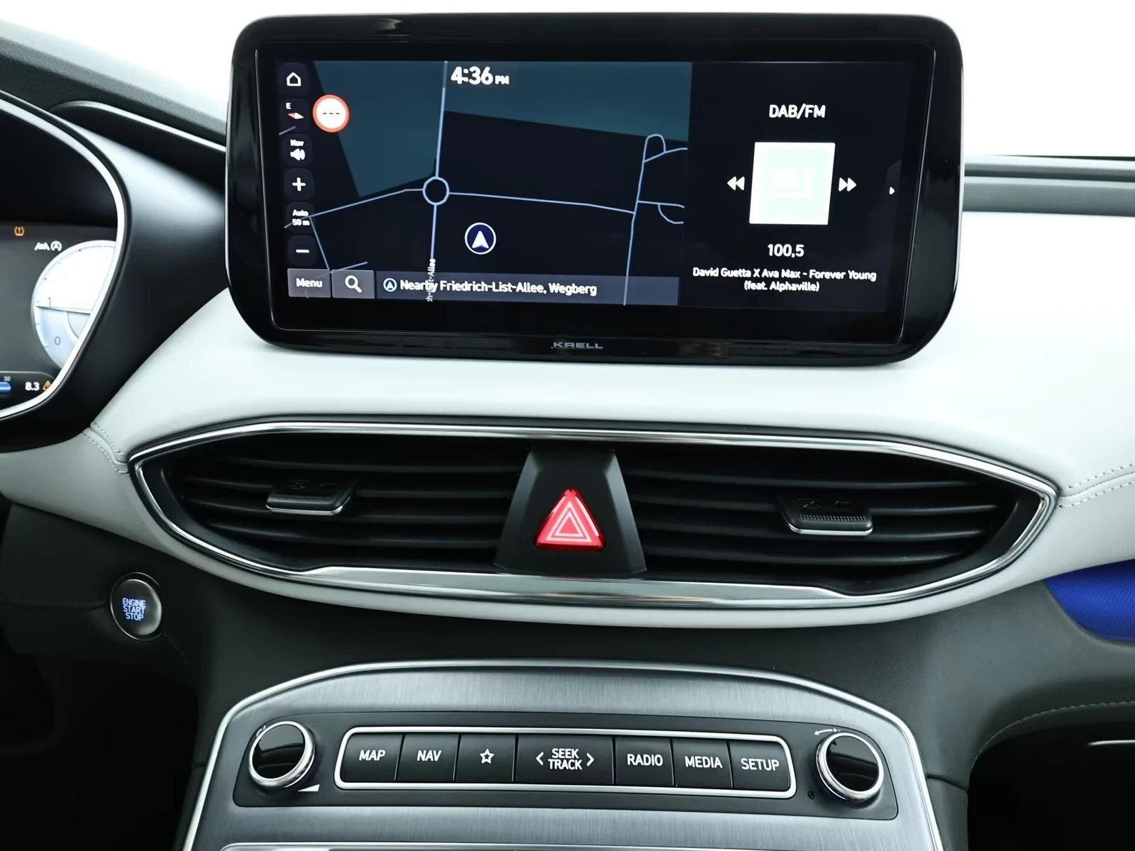 Hyundai Santa fe Santa Fe 2.2 CRDi Signature| DCT| HeadUp| Leder, снимка 10 - Автомобили и джипове - 53932028