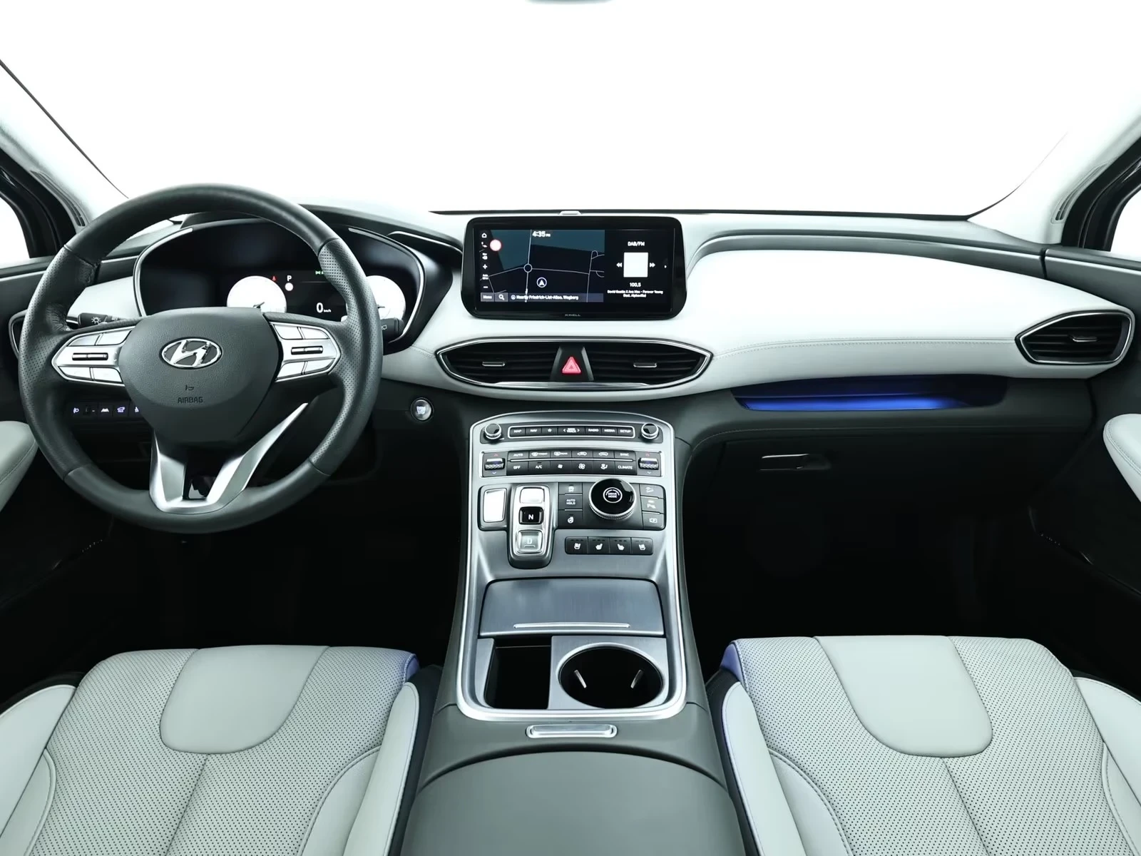 Hyundai Santa fe Santa Fe 2.2 CRDi Signature| DCT| HeadUp| Leder, снимка 7 - Автомобили и джипове - 53932028