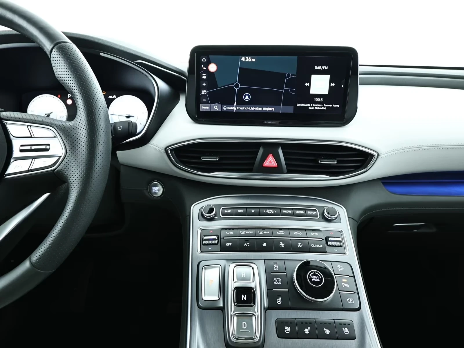 Hyundai Santa fe Santa Fe 2.2 CRDi Signature| DCT| HeadUp| Leder, снимка 9 - Автомобили и джипове - 53932028