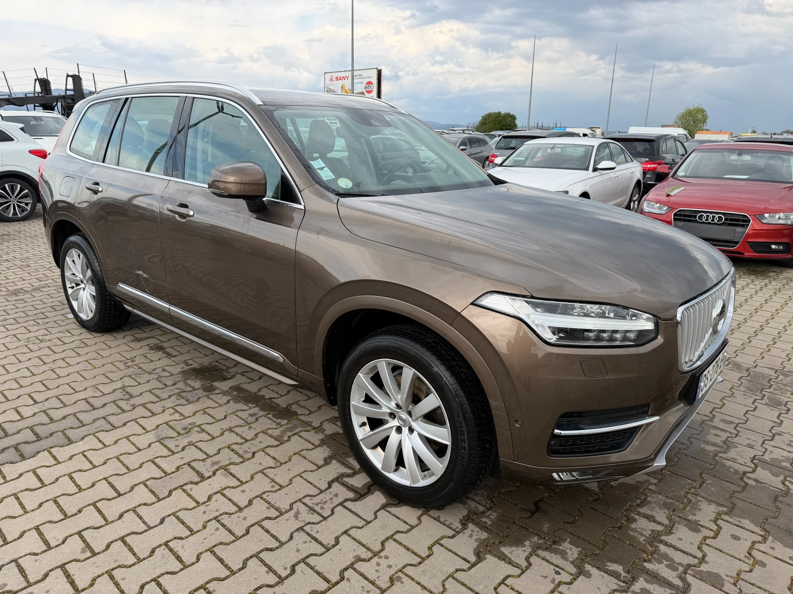Volvo Xc90 2.0D5 AWD AVTOMAT/NAVI/KOJA 6+ 1 EURO 6, снимка 4 - Автомобили и джипове - 54366907