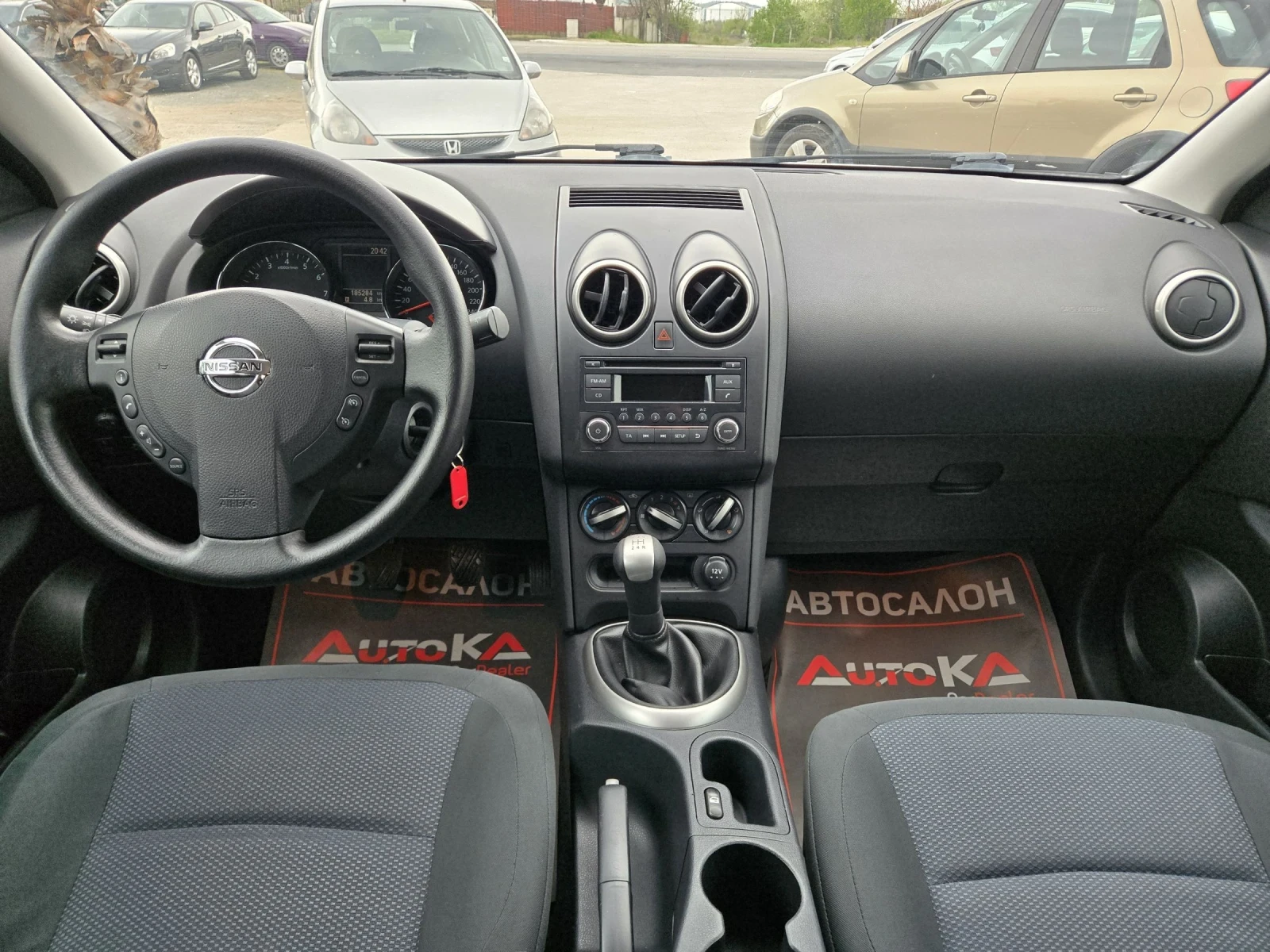Nissan Qashqai 1.6i-117��= ���������= 185.000��= EURO 5A | Mobile.bg � ����������� 12