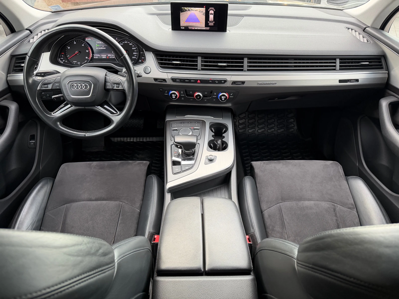Audi Q7 3.0TDI #MATRIX#PODGREV#KeyLess#CAMERA#BlindSpot#, снимка 11 - Автомобили и джипове - 55676131