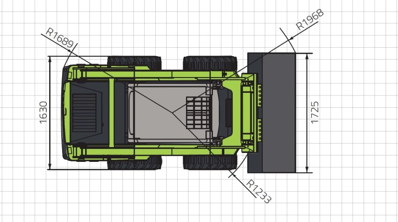 Мини челни товарачи ZOOMLION ZS090V, снимка 6 - Индустриална техника - 51100282