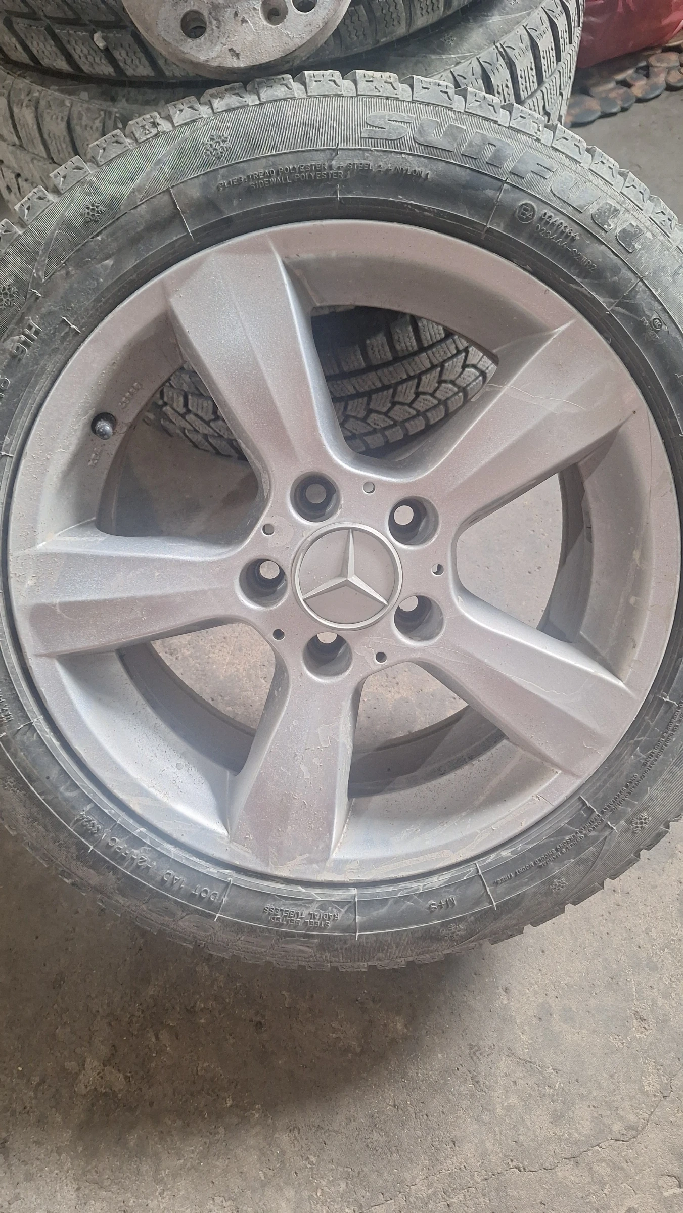 Гуми с джанти Semperit 215/50R16, снимка 4 - Гуми и джанти - 54933996