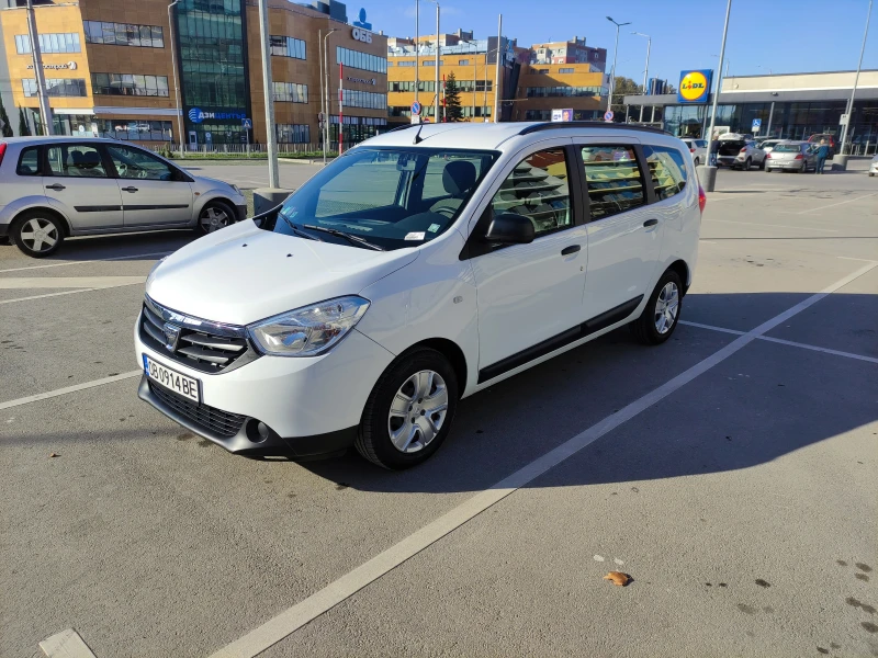 Dacia Lodgy 2021г.21хил.км. 7местна, снимка 1 - Автомобили и джипове - 47794523