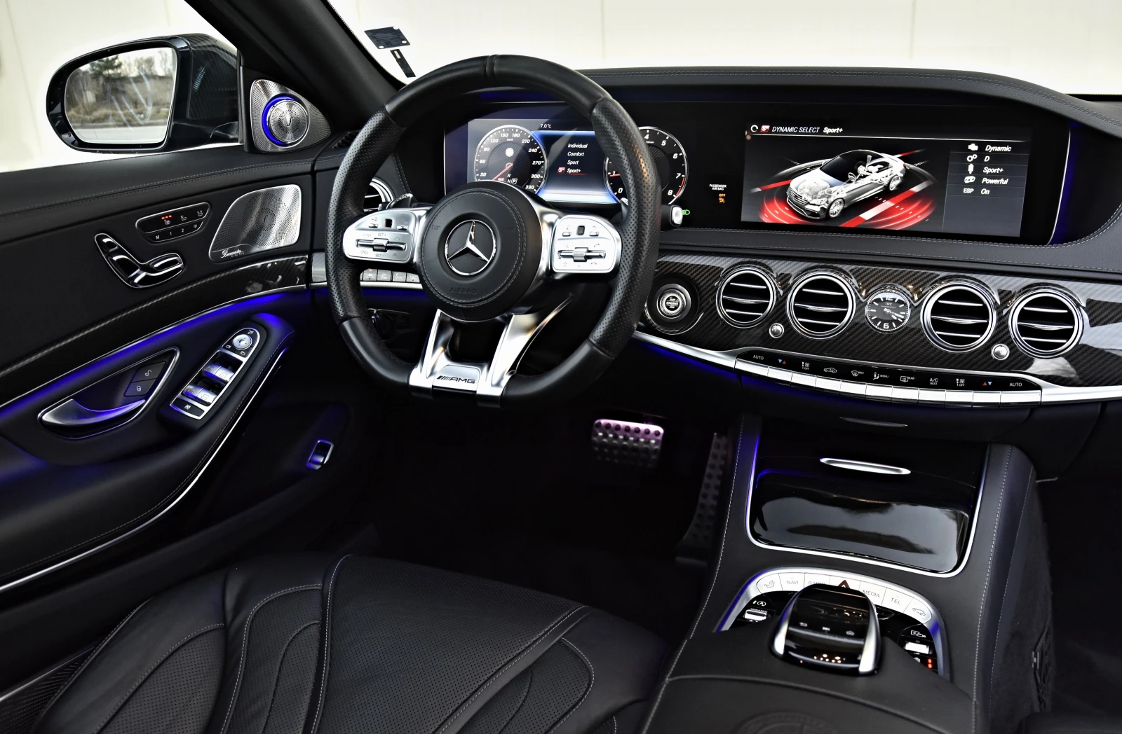 Mercedes-Benz S 63 AMG 4M LONG MULTIB BURMESTER-3D N.VISION CARBON CERAMI - изображение 10