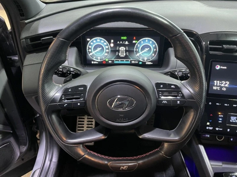 Hyundai Tucson 1.6-PHEV/265HP/N-LINE/4X4/CAM/ACC/LED/KLESS/780bpr, снимка 10 - Автомобили и джипове - 48880911