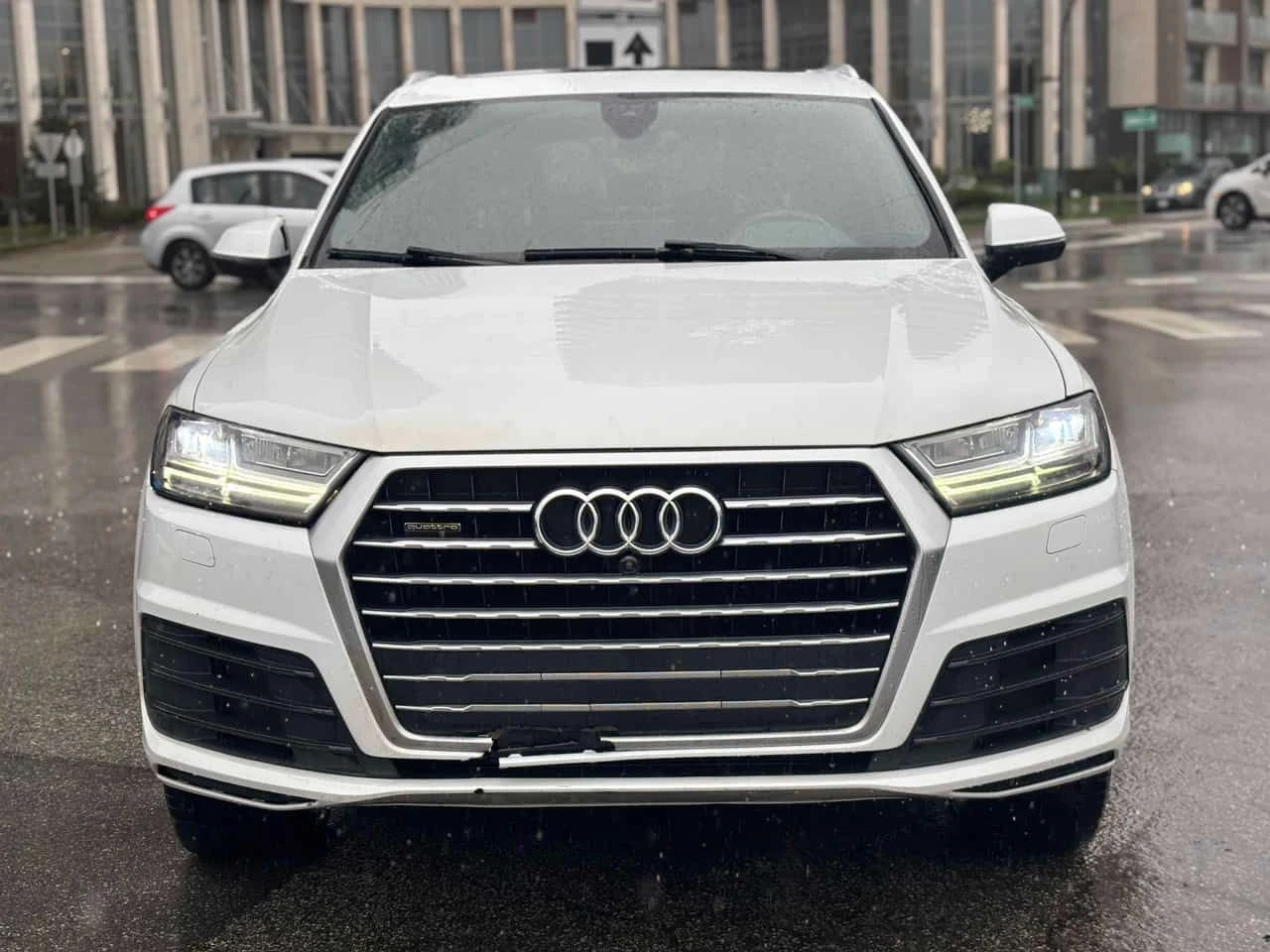 Audi Q7 * 3.0T Technik * ОБДУХВАНЕ* B&O* НА ВЪЗДУХ* , снимка 6 - Автомобили и джипове - 54492673