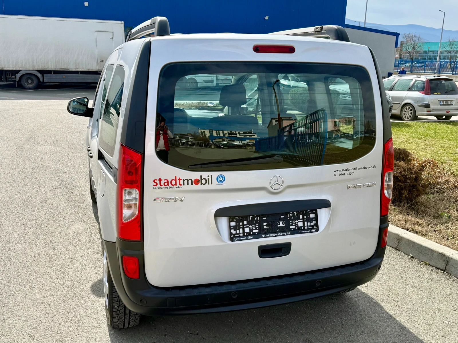 Mercedes-Benz Citan 109CDI-N1-ПЪТНИЧЕСКИ -5места-ДДС В ЦЕНАТА - изображение 5