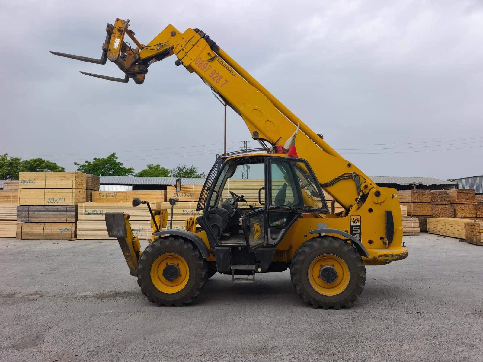 Челен товарач JCB, снимка 6 - Индустриална техника - 55058883