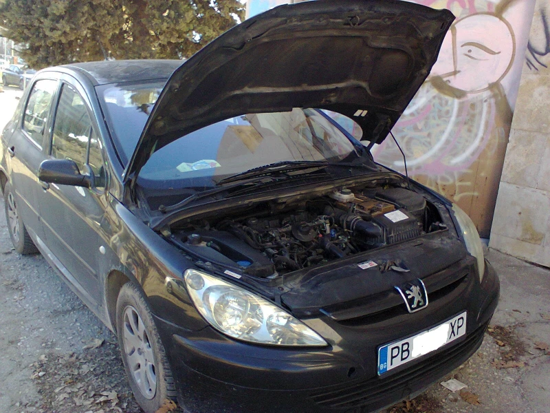 Peugeot 307 2.0 HDI-90 коня* KLIMATRONIK* , снимка 2 - Автомобили и джипове - 48722476