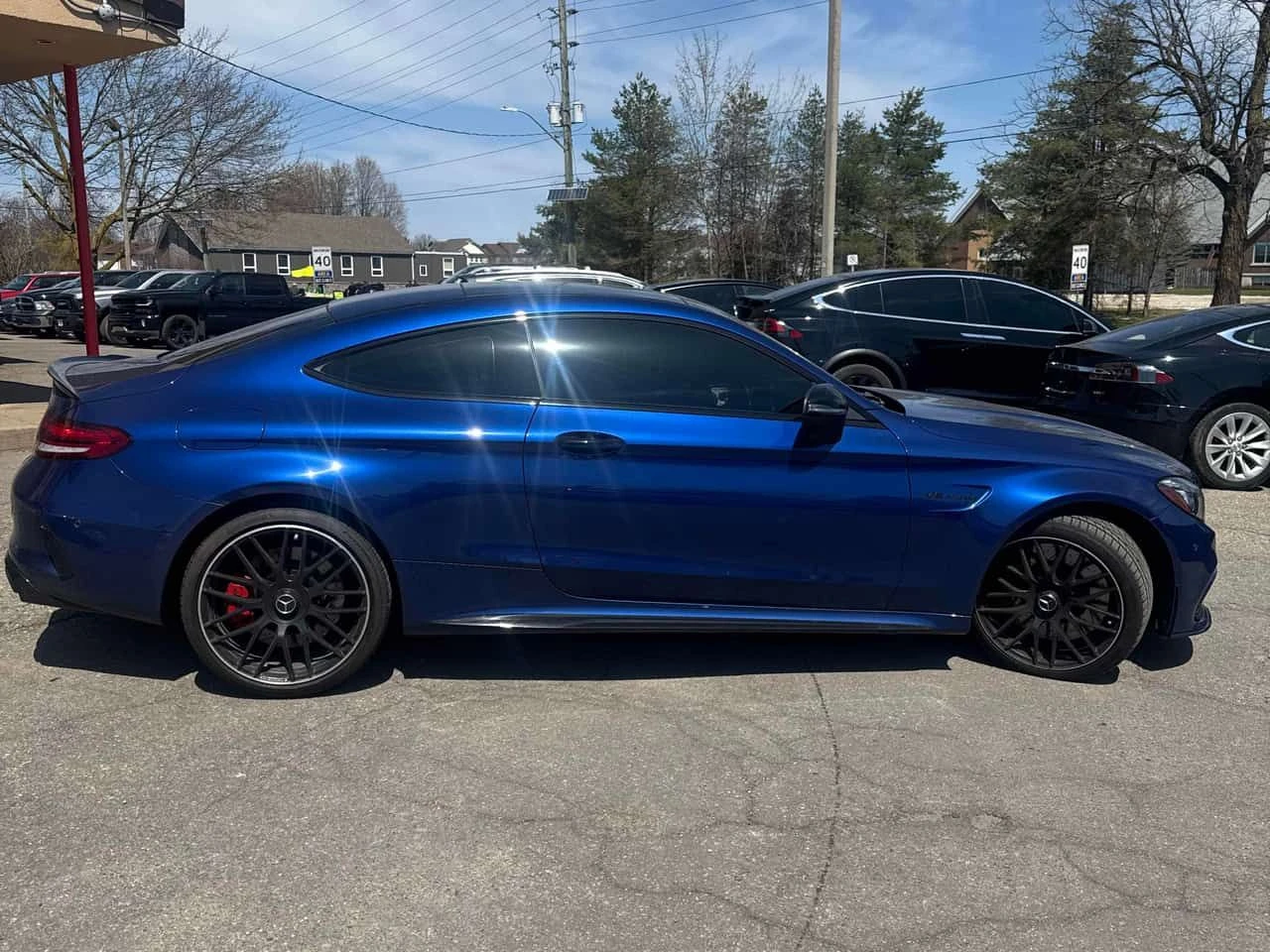 Mercedes-Benz C 63 AMG  S | DISTRONIC | 360 | BURMESTER | , снимка 3 - Автомобили и джипове - 54459589