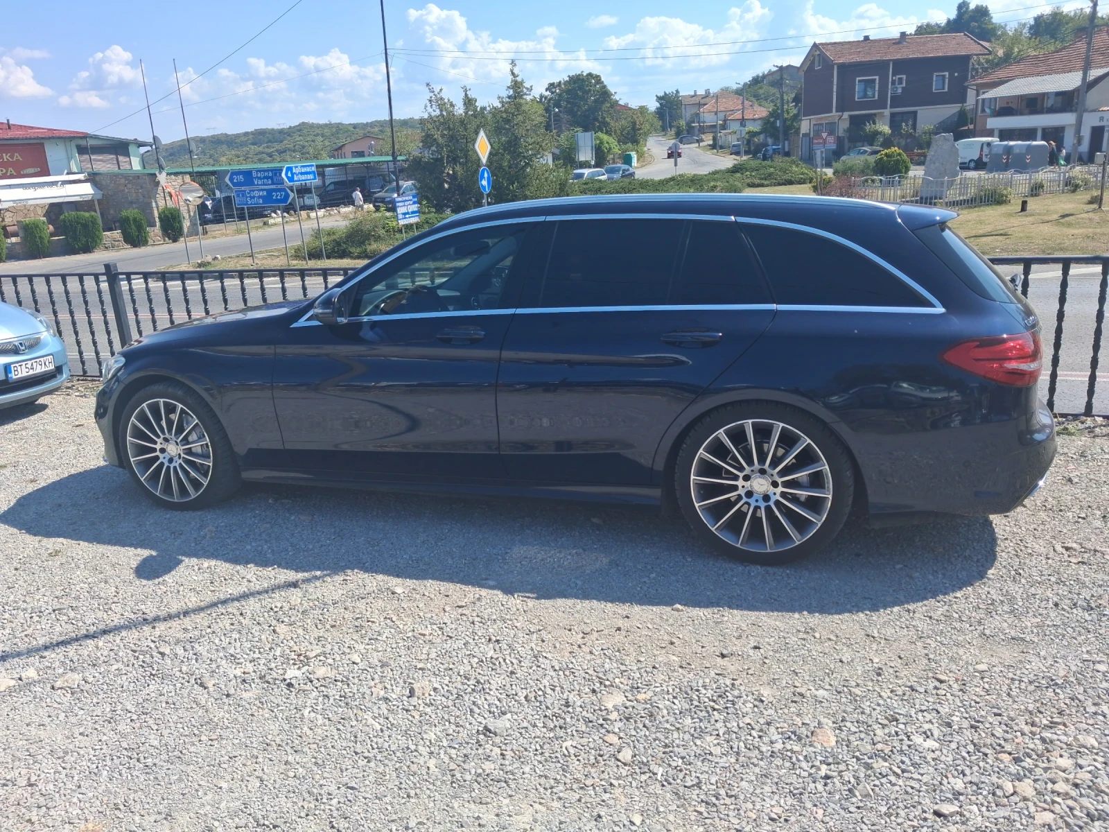 Mercedes-Benz C 250 Mercedes Benz C250D 4Matic/СМЕНЕНА ВЕРИГА/ПАНОРАМА, снимка 12 - Автомобили и джипове - 56238742