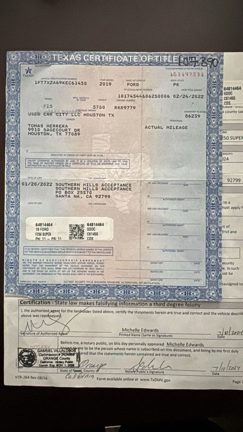 Ford F250 Super duty , снимка 11 - Автомобили и джипове - 51823732