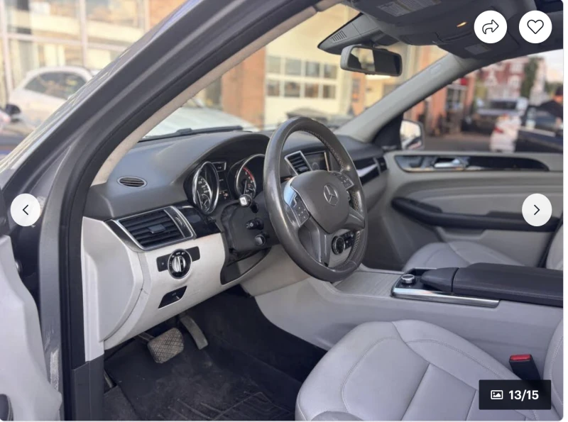 Mercedes-Benz ML 350 AMG* PACK* ПОДГРЕВ* КАМЕРА* КЕЙЛЕС* LANE* ASSIST* , снимка 9 - Автомобили и джипове - 52086763