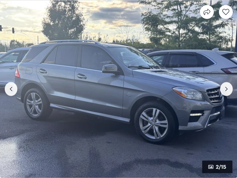 Mercedes-Benz ML 350 AMG* PACK* ПОДГРЕВ* КАМЕРА* КЕЙЛЕС* LANE* ASSIST* , снимка 4 - Автомобили и джипове - 52086763