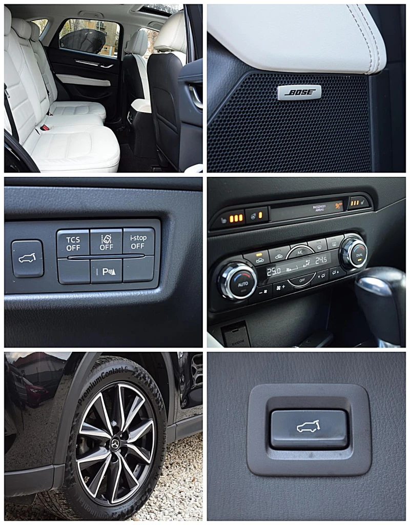 Mazda CX-5 2.5ШВЕЙЦАРИЯ-SPORT/КОЖА/XENON/LUX, снимка 10 - Автомобили и джипове - 52665847
