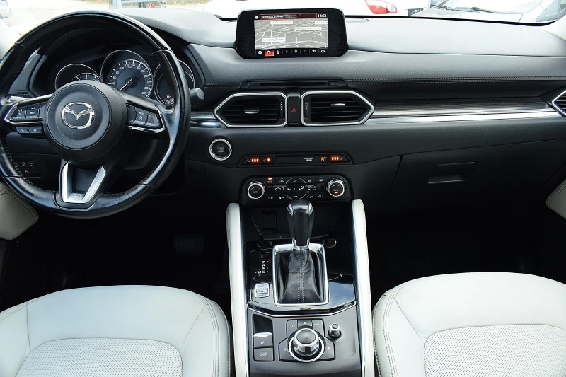 Mazda CX-5 2.5ШВЕЙЦАРИЯ-SPORT/КОЖА/XENON/LUX, снимка 12 - Автомобили и джипове - 52665847