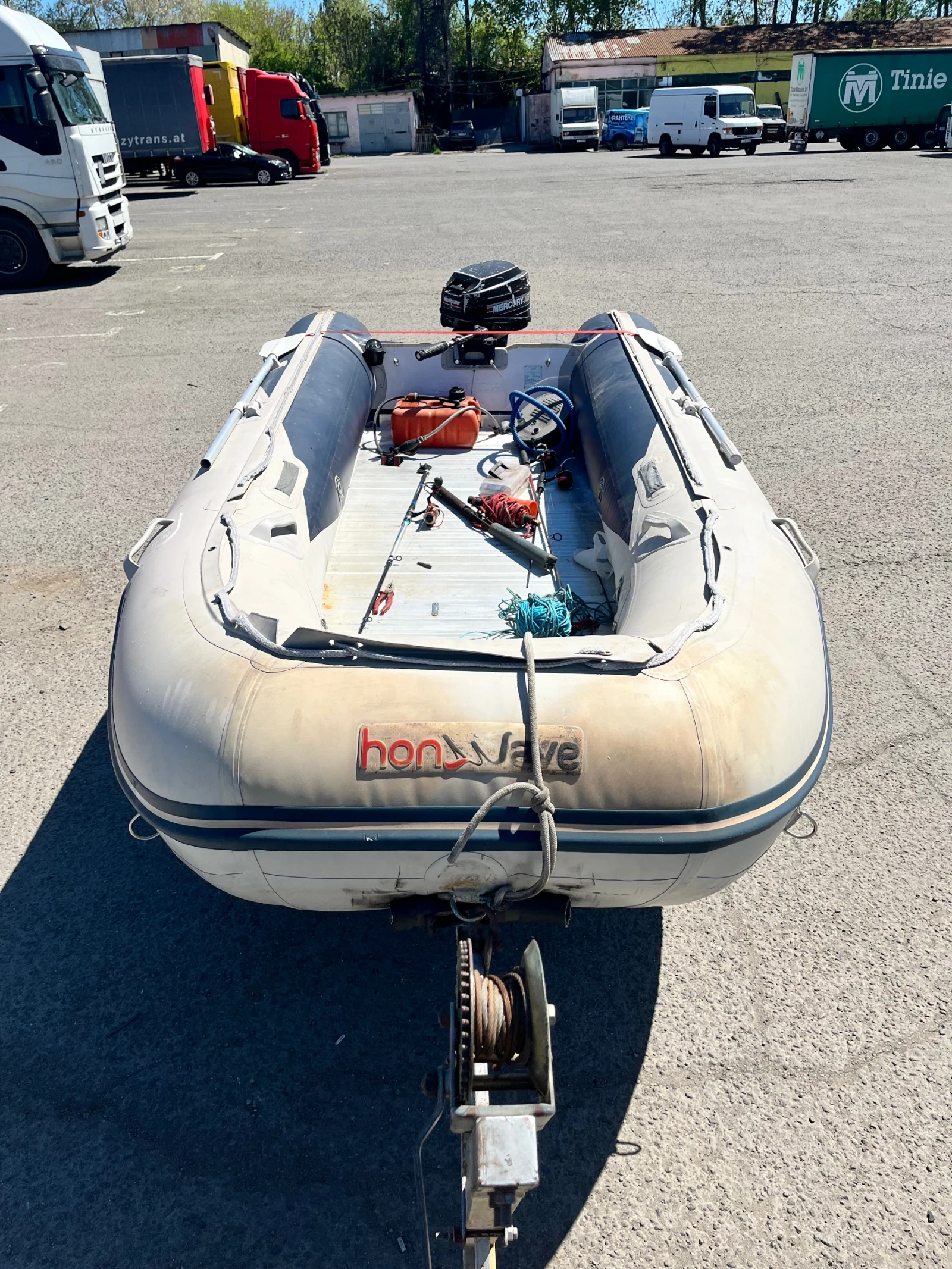 Надуваема лодка Honda Marine Honwave - изображение 7