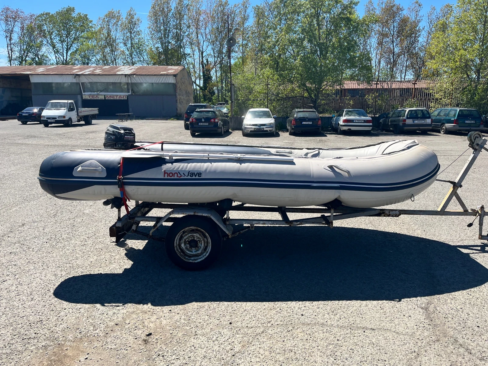 Надуваема лодка Honda Marine Honwave - изображение 5