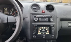 VW Caddy 1.6 Фабрична газ Maxi 7 места LPG, снимка 12