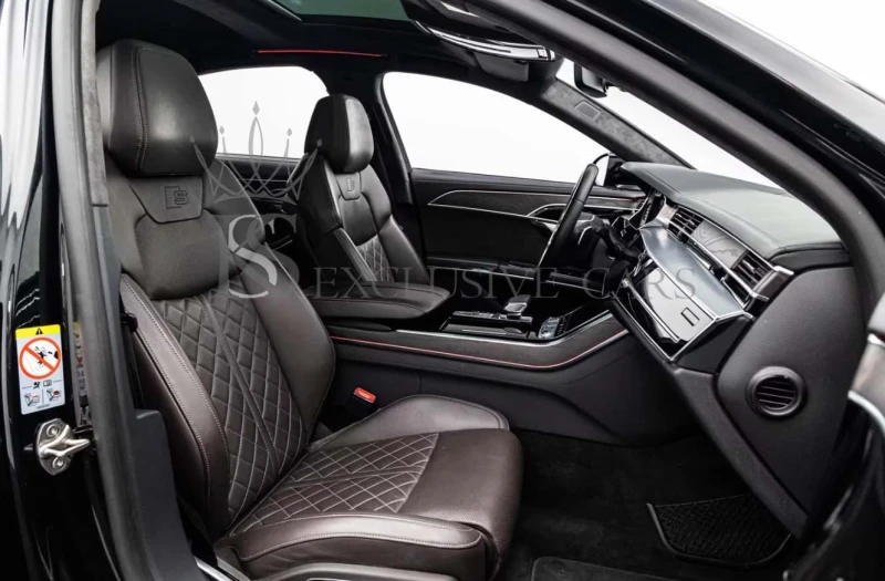 Audi A8 50 TDI* S-LINE* PANO* ВАКУУМ* MATRIX* ОБДУХВАНЕ* , снимка 10 - Автомобили и джипове - 52875563