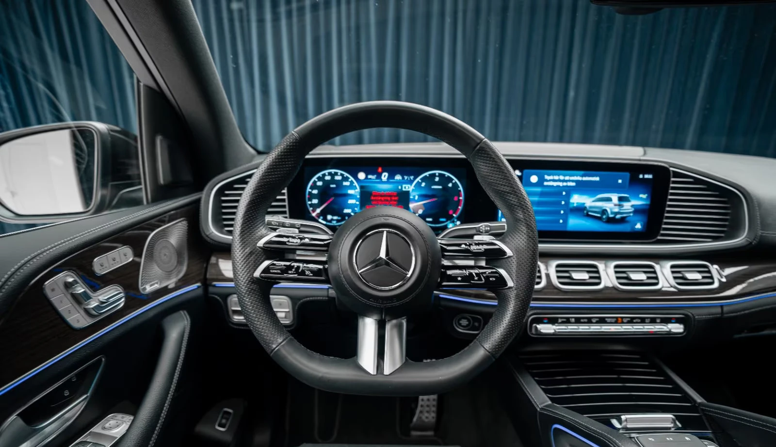 Mercedes-Benz GLS 450 AMG/367HP/7S/MASSAGE/PANO/360/BURM/S.CLOSE/402g | Mobile.bg   12