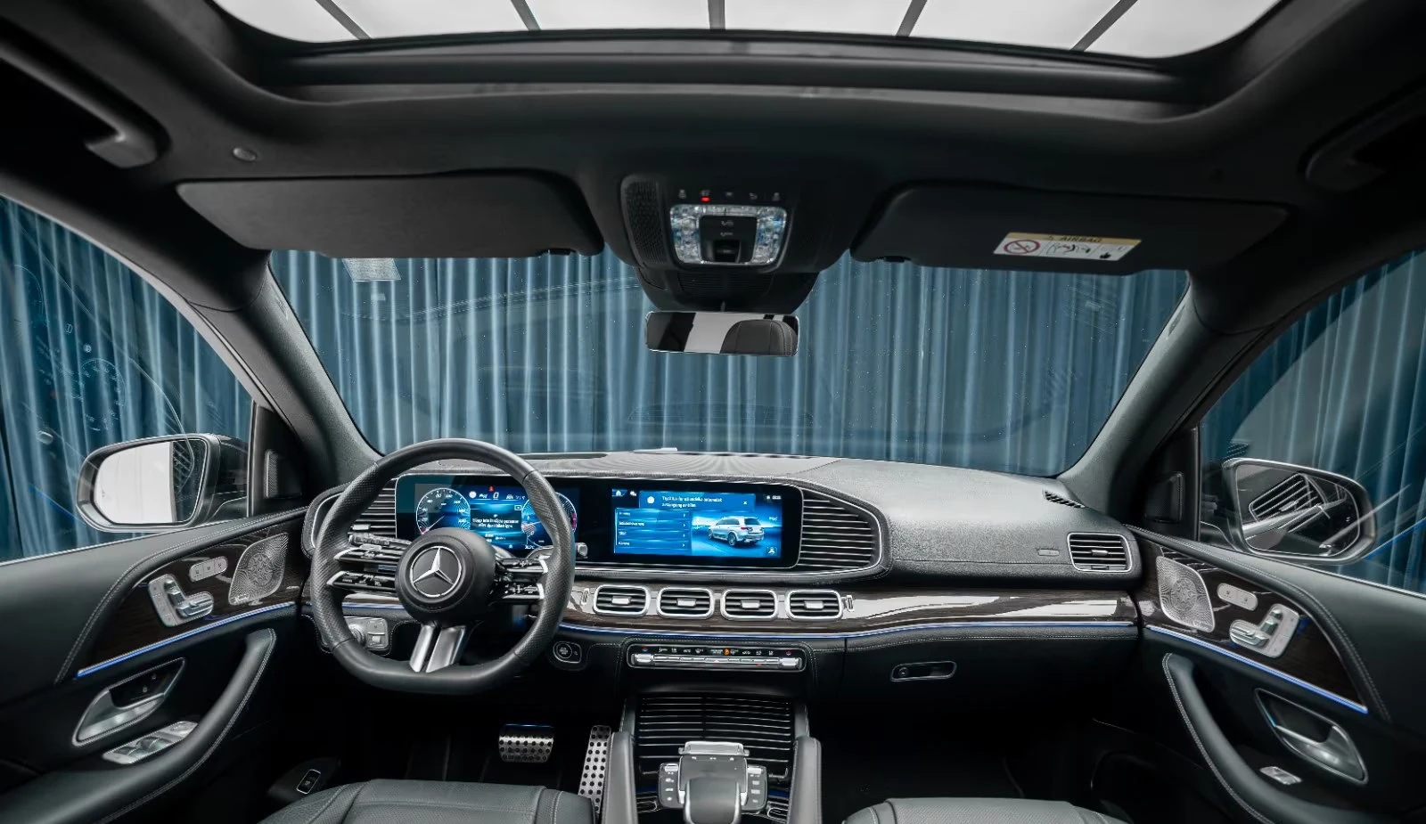 Mercedes-Benz GLS 450 AMG/367HP/7S/MASSAGE/PANO/360/BURM/S.CLOSE/402g | Mobile.bg   11