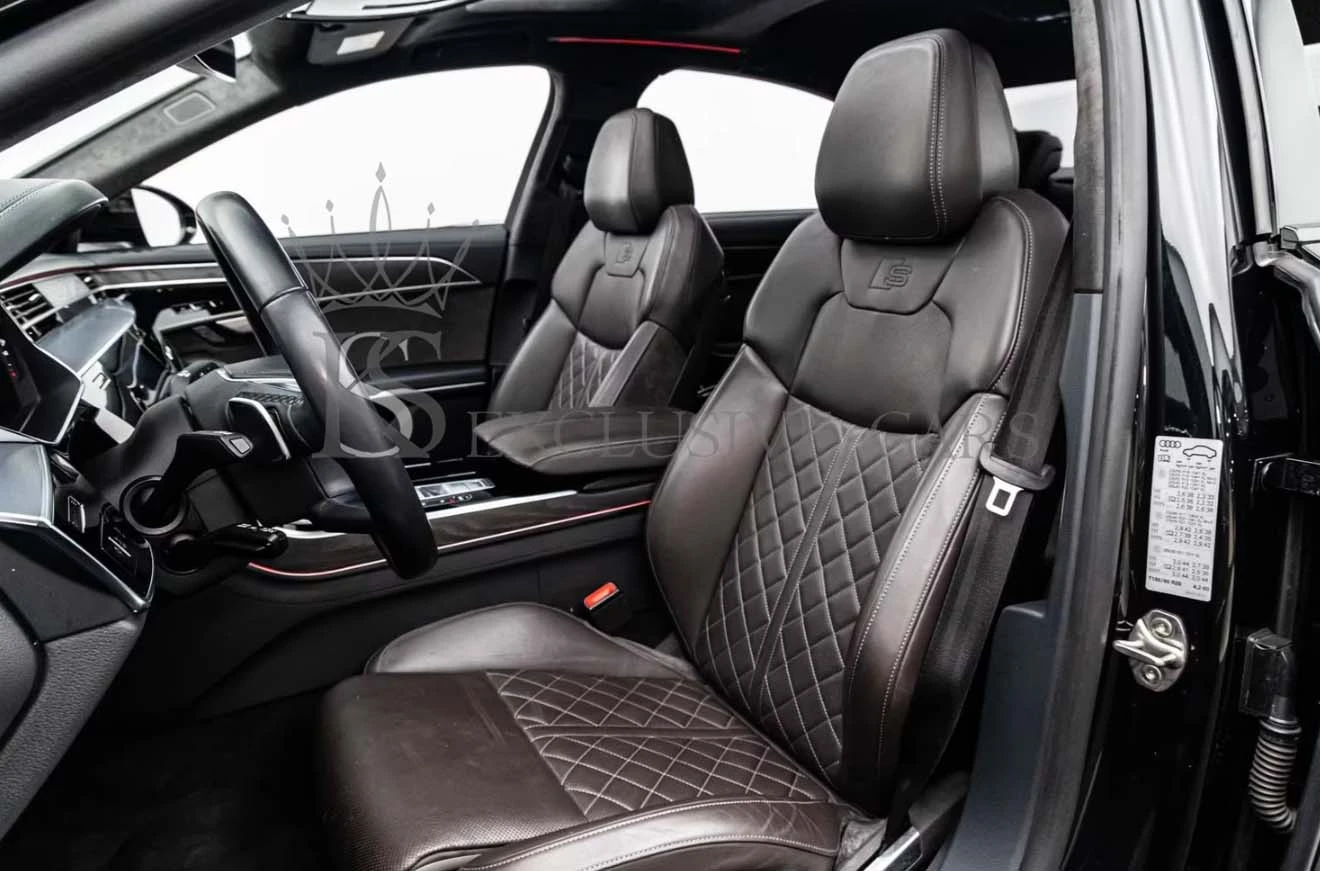 Audi A8 50 TDI* S-LINE* PANO* ВАКУУМ* MATRIX* ОБДУХВАНЕ*  - изображение 7