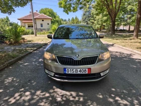 Skoda Rapid Нов внос от Холандия /6 ск./2014 г./Нави , снимка 2