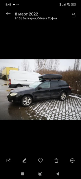 Обява за продажба на Subaru Outback 2.5i ~7 999 лв. - изображение 2