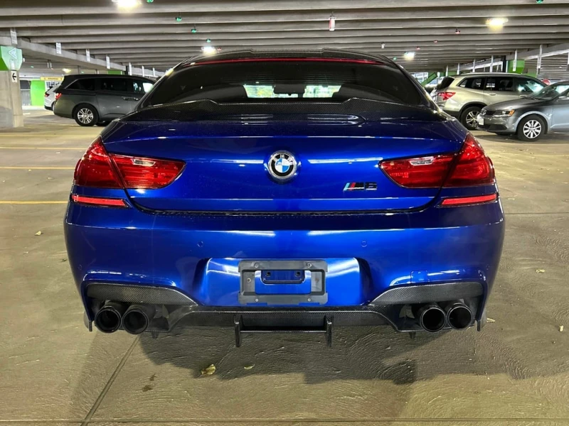 BMW M6 * San Marino Blue* S63* HeadUp* Carbon* 360, снимка 4 - Автомобили и джипове - 53463877