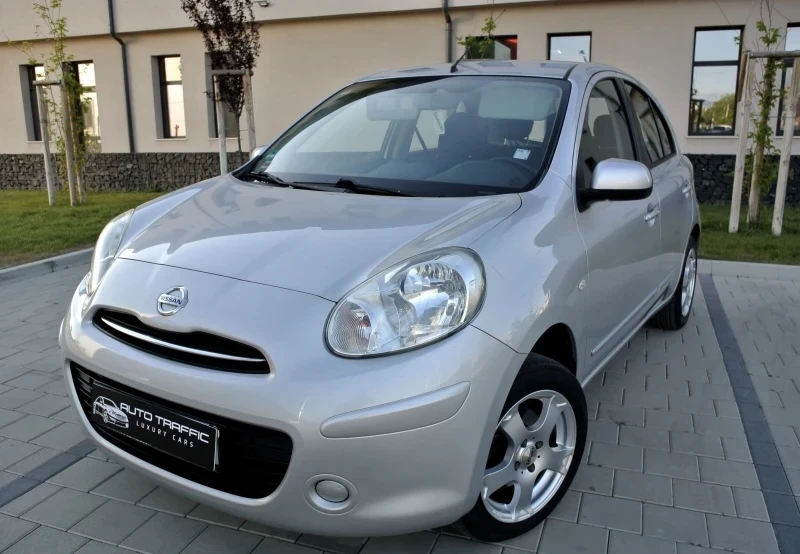 Nissan Micra 1.2i* РЕГИСТРИРАН* КЛИМАТРОНИК* АВТОПИЛОТ* ЕВРО 5В, снимка 5 - Автомобили и джипове - 55885537