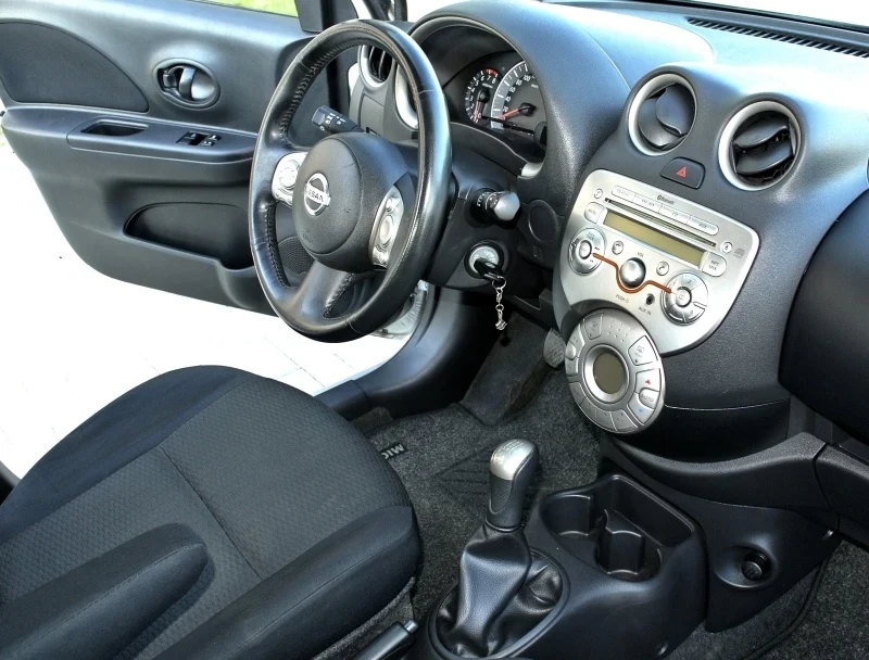 Nissan Micra 1.2i* РЕГИСТРИРАН* КЛИМАТРОНИК* АВТОПИЛОТ* ЕВРО 5В, снимка 11 - Автомобили и джипове - 55885537