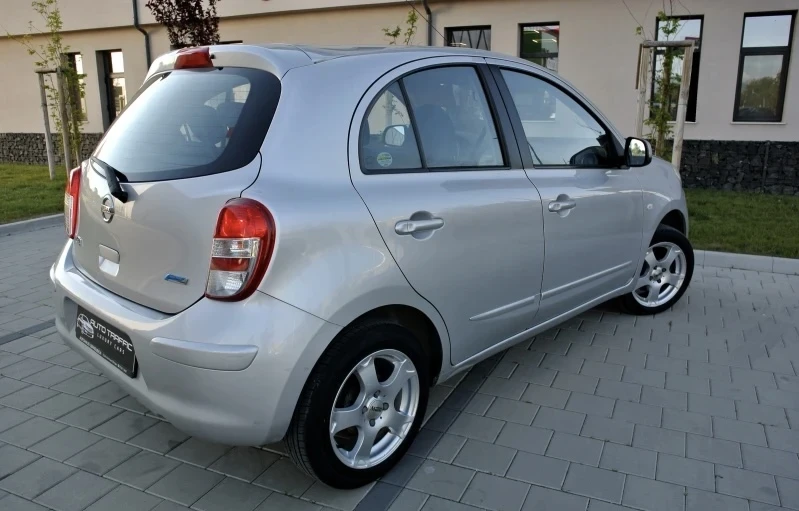 Nissan Micra 1.2i* РЕГИСТРИРАН* КЛИМАТРОНИК* АВТОПИЛОТ* ЕВРО 5В, снимка 7 - Автомобили и джипове - 55885537