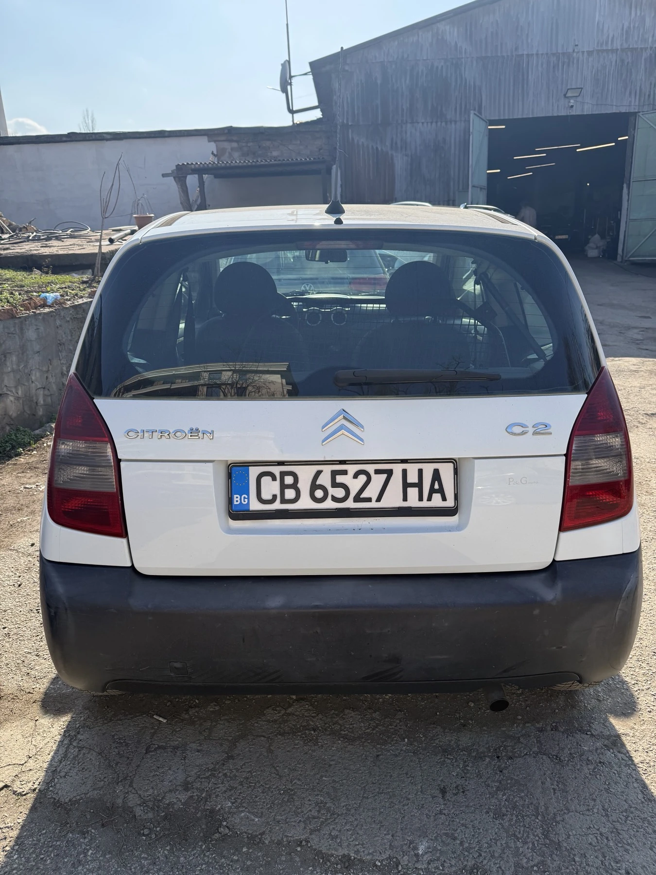 Citroen C2 Товарен N1 категория, снимка 2 - Автомобили и джипове - 54390505