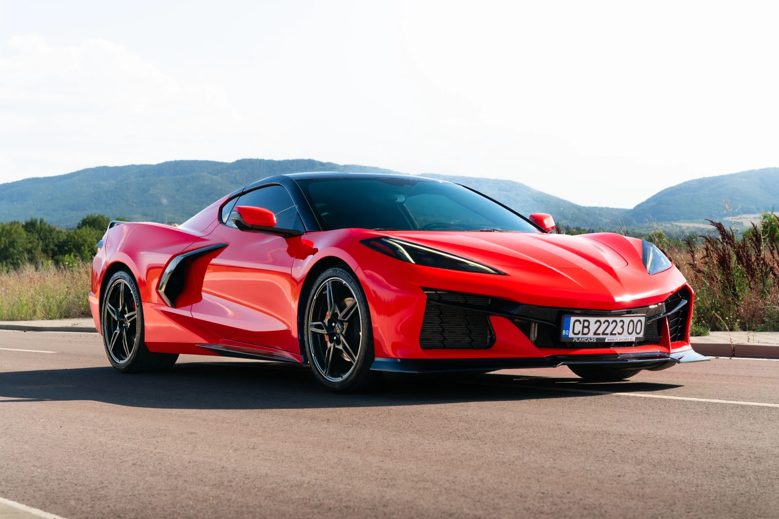 Chevrolet Corvette C8* Stingray* 2LT* Bose* HUD* PPF* Gloss Red* КАСК, снимка 3 - Автомобили и джипове - 55619522