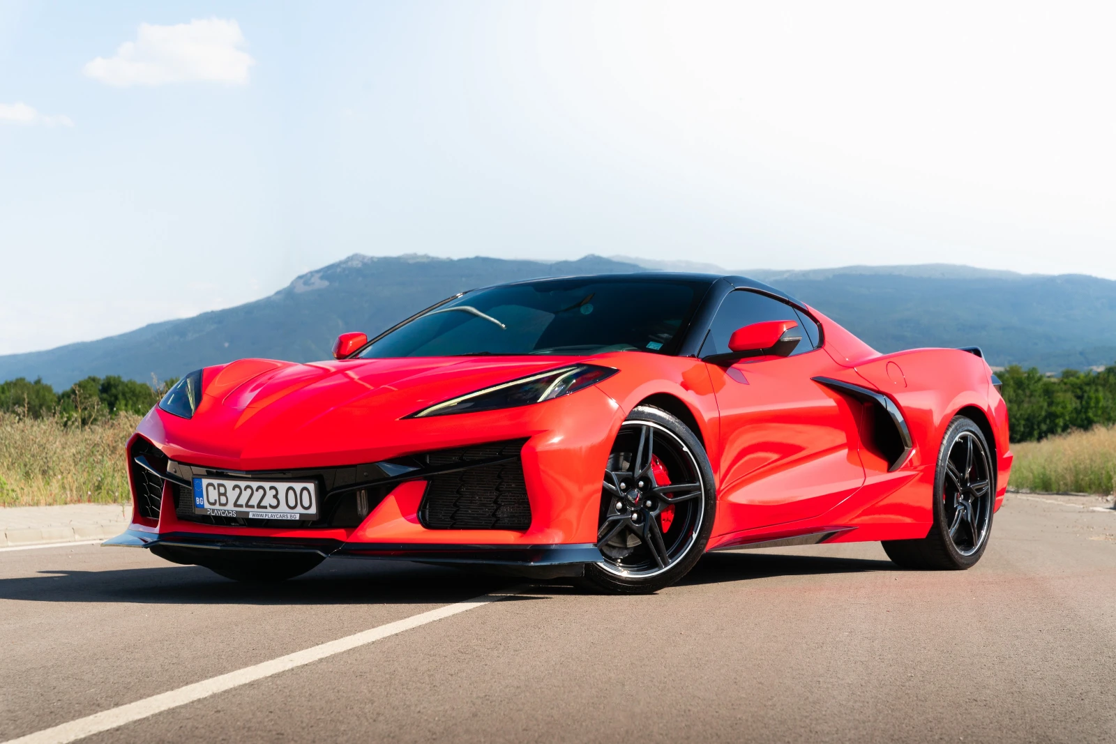 Chevrolet Corvette C8* Stingray* 2LT* Bose* HUD* PPF* Gloss Red* КАСК