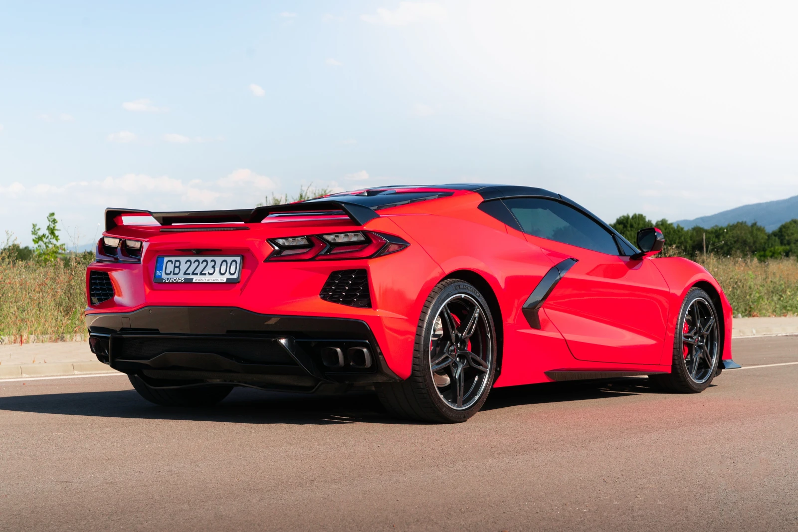Chevrolet Corvette C8* Stingray* 2LT* Bose* HUD* PPF* Gloss Red* КАСК, снимка 10 - Автомобили и джипове - 55619522