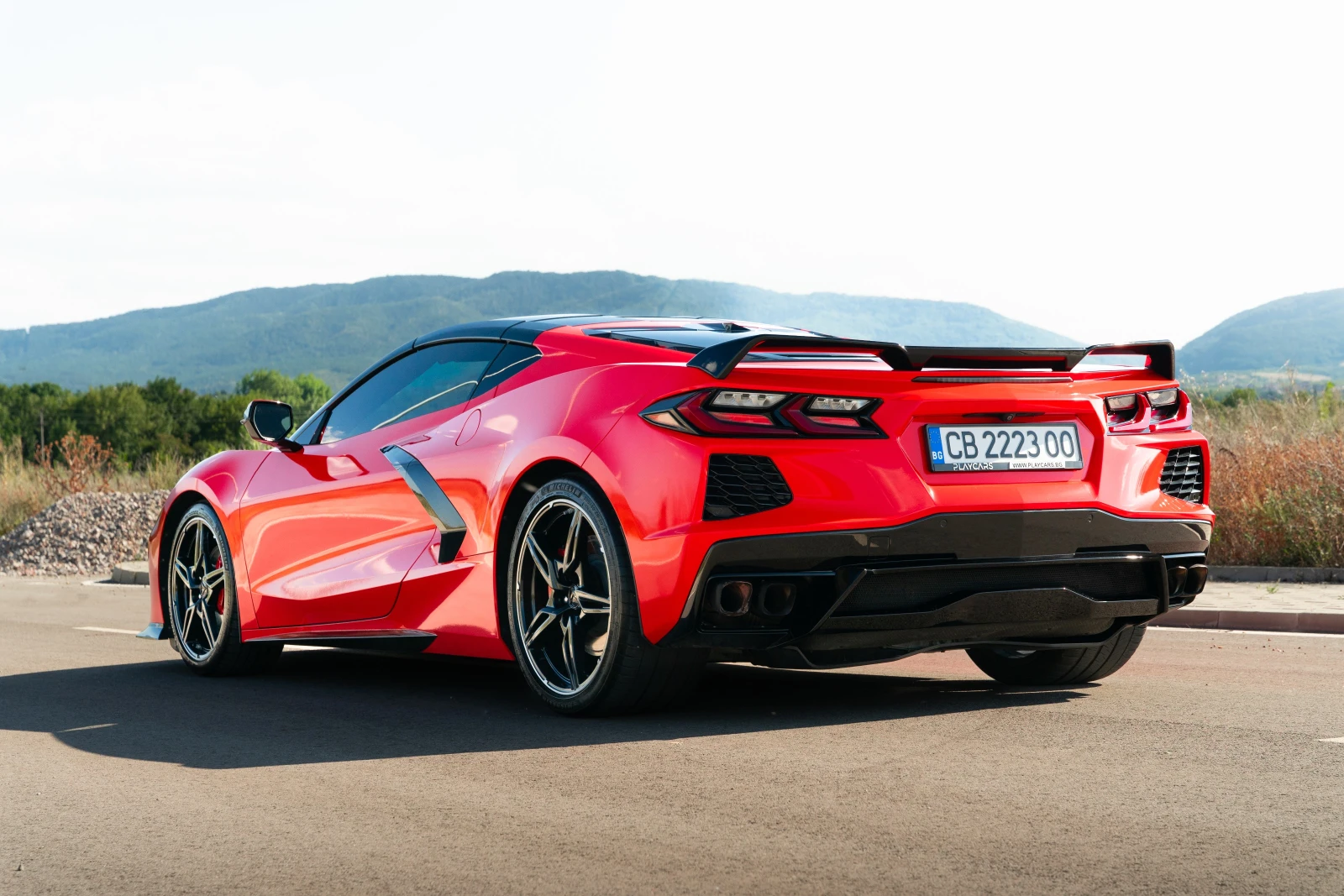 Chevrolet Corvette C8* Stingray* 2LT* Bose* HUD* PPF* Gloss Red* КАСК, снимка 7 - Автомобили и джипове - 55619522