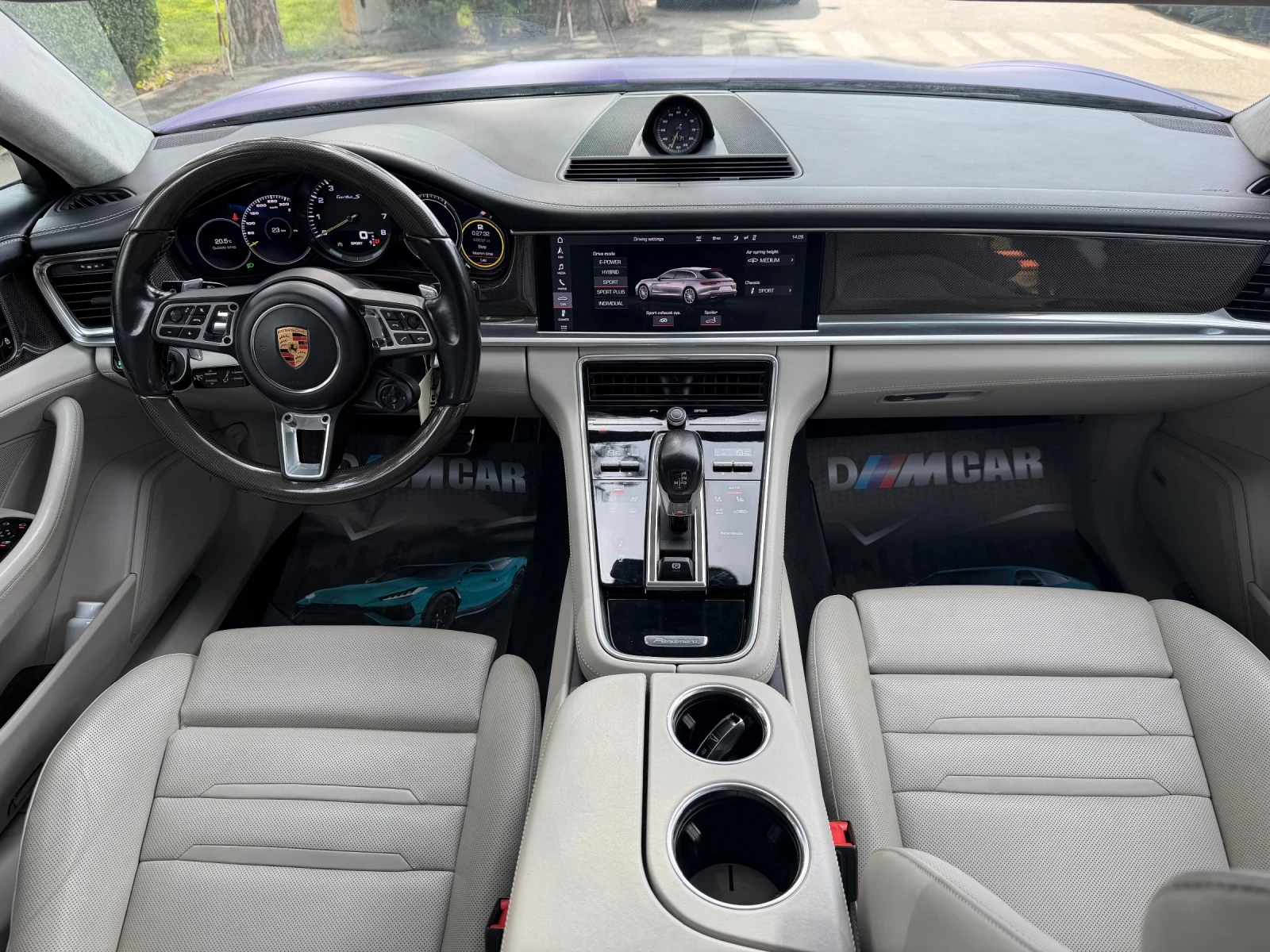 Porsche Panamera TURBO S -680 k-КЕРАМИКА-ТОП!!, снимка 16 - Автомобили и джипове - 56312965