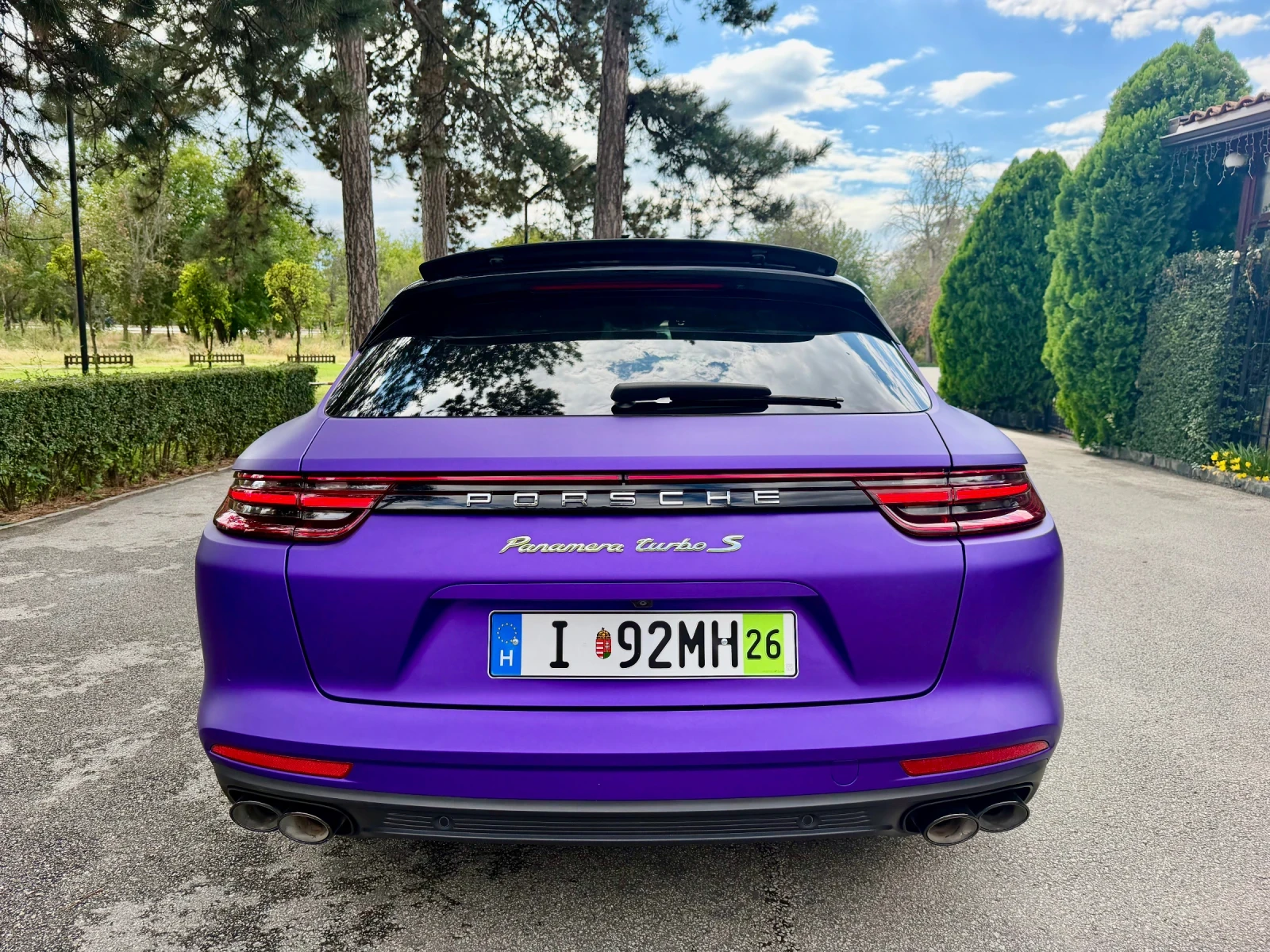 Porsche Panamera TURBO S -680 k-КЕРАМИКА-ТОП!!, снимка 2 - Автомобили и джипове - 56312965