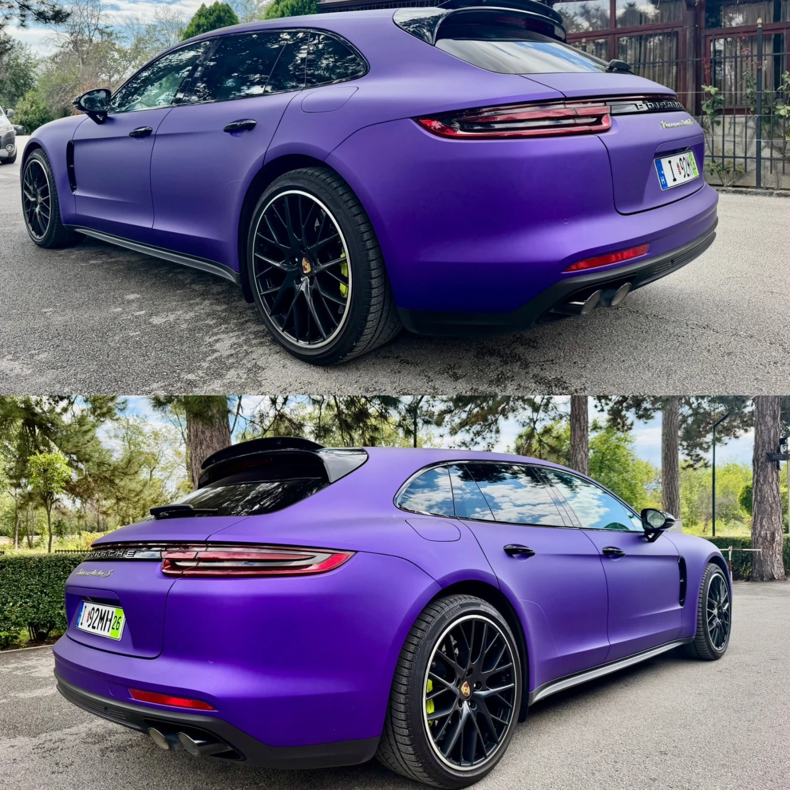 Porsche Panamera TURBO S -680 k-КЕРАМИКА-ТОП!!, снимка 3 - Автомобили и джипове - 56312965