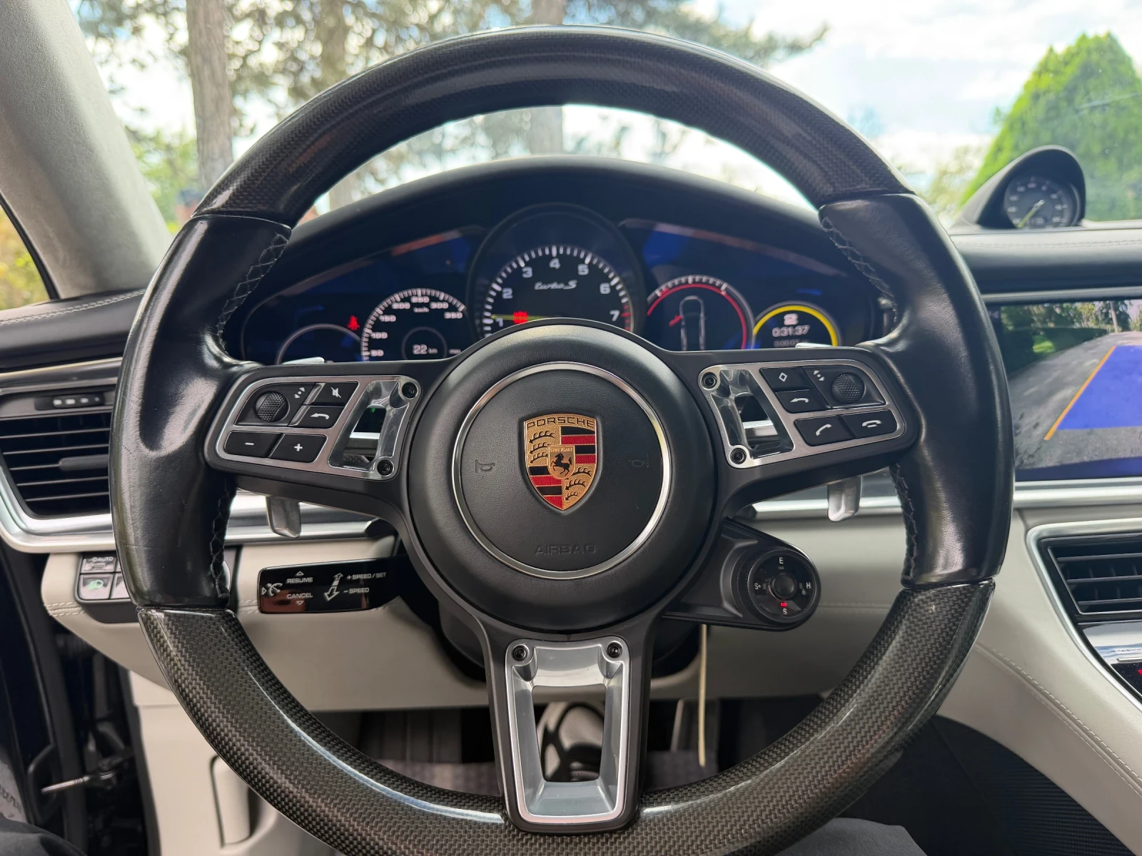 Porsche Panamera TURBO S -680 k-КЕРАМИКА-ТОП!!, снимка 9 - Автомобили и джипове - 56312965