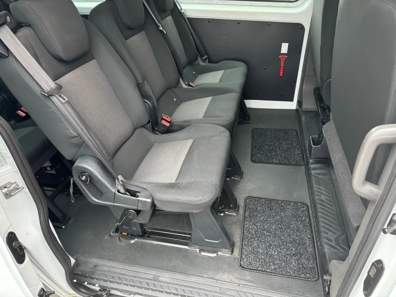 Ford Transit 2, 0tdci long, 9+ 1м., 6ск., ев6D, клима, мулти, б, снимка 12 - Бусове и автобуси - 47991474