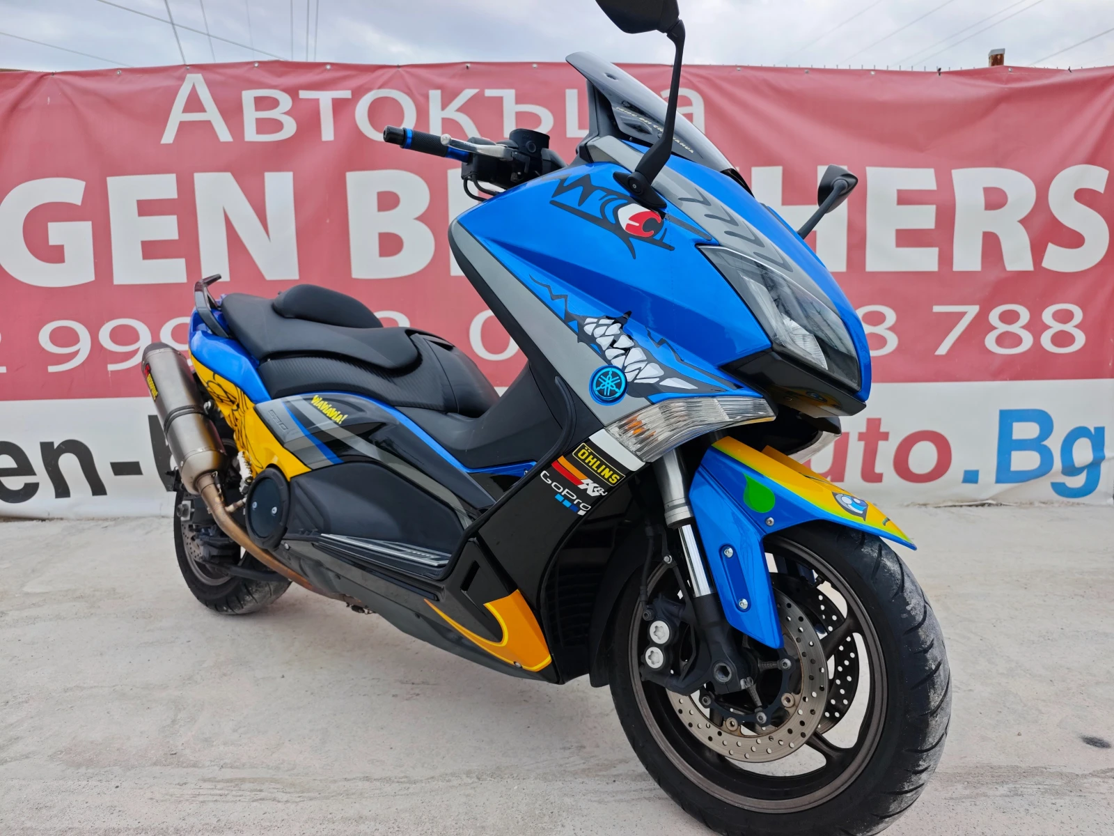 Yamaha T-max 530 LED AKRAPOVIC - MALOSSI, снимка 1