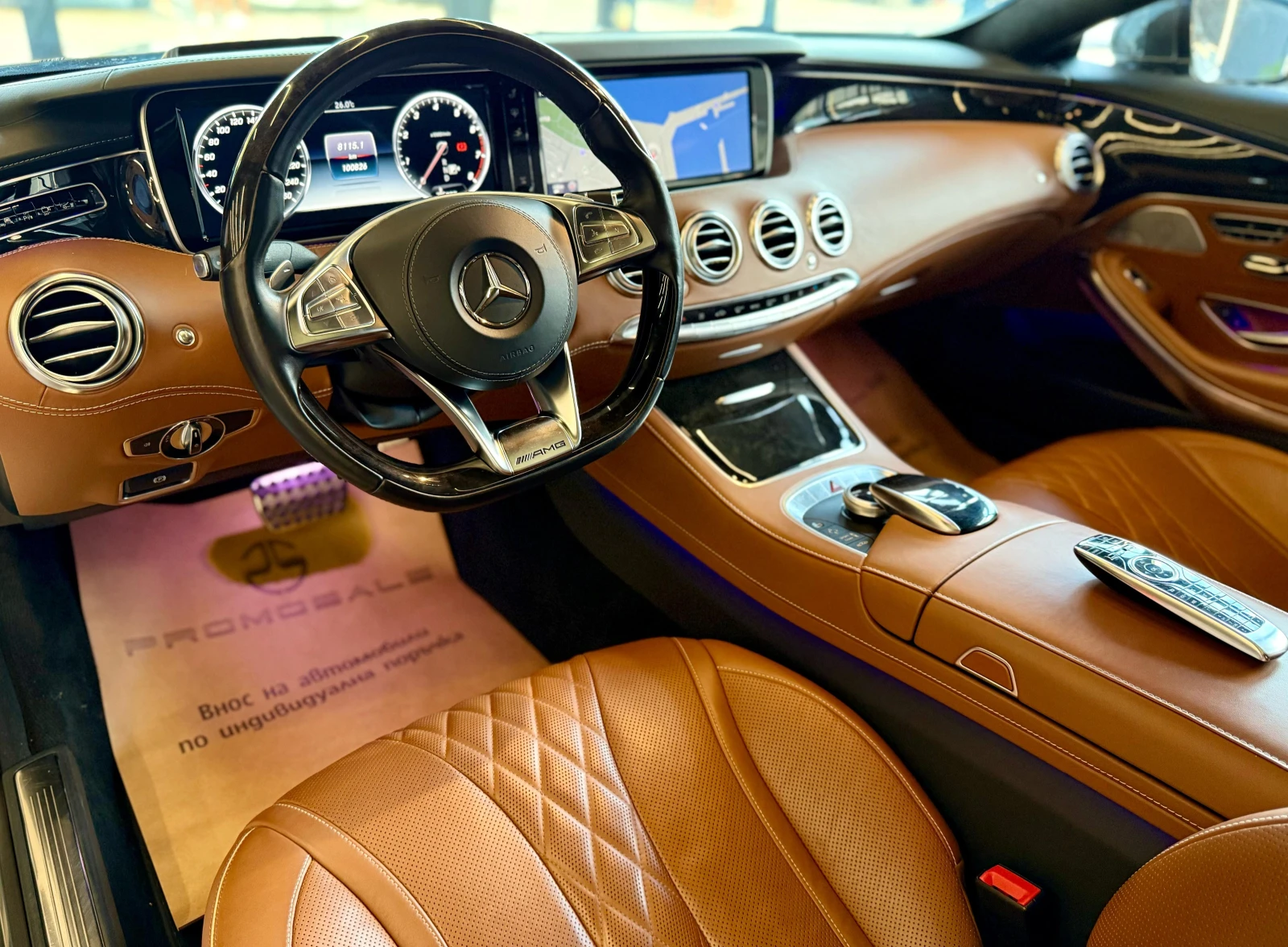 Mercedes-Benz S 500 Coupe* 4M* AMG* Carbon* Designo* Лизинг* Pano* Обд - изображение 9