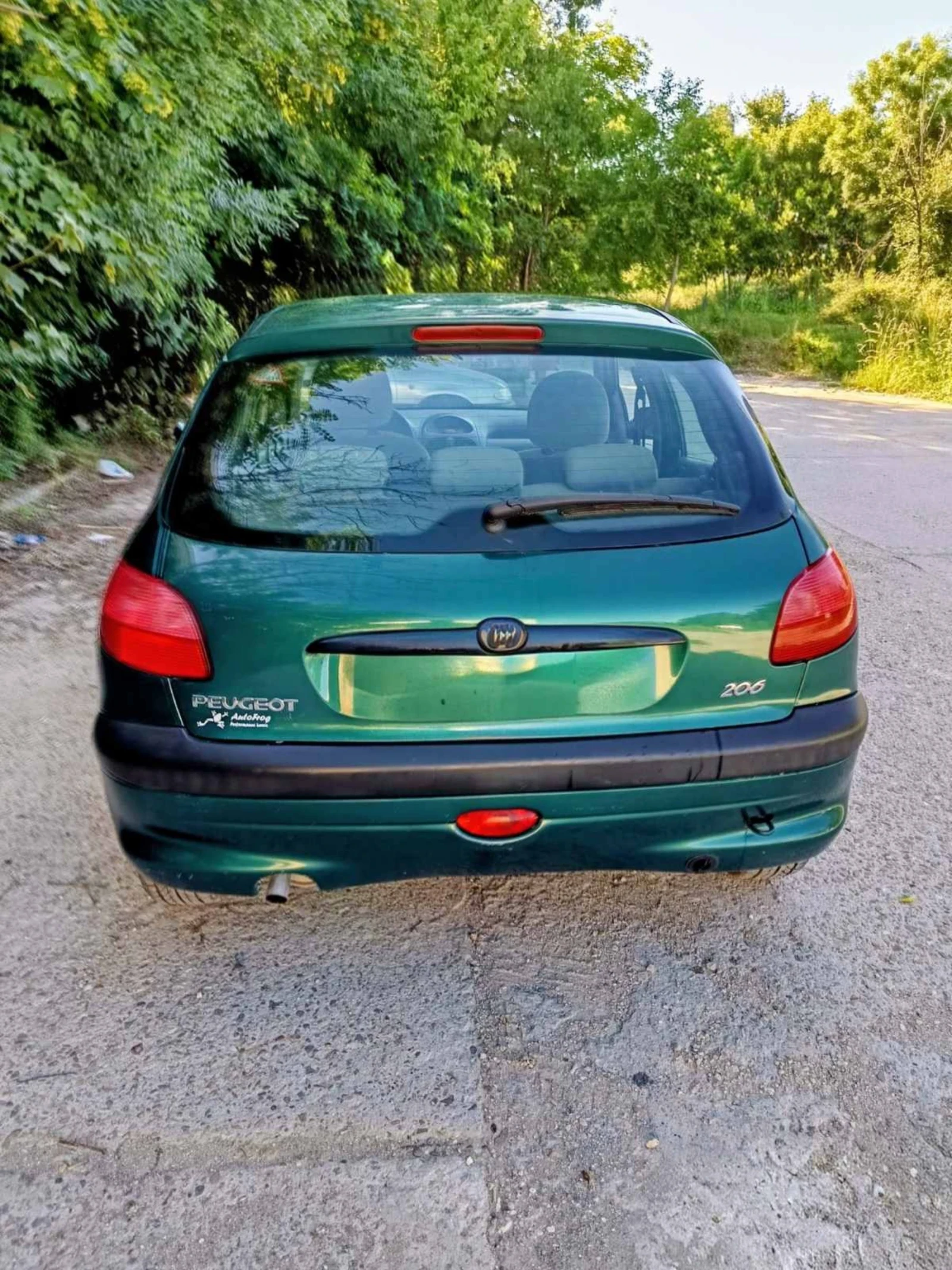 Peugeot 206 Газ-бензин, снимка 2 - Автомобили и джипове - 54682311