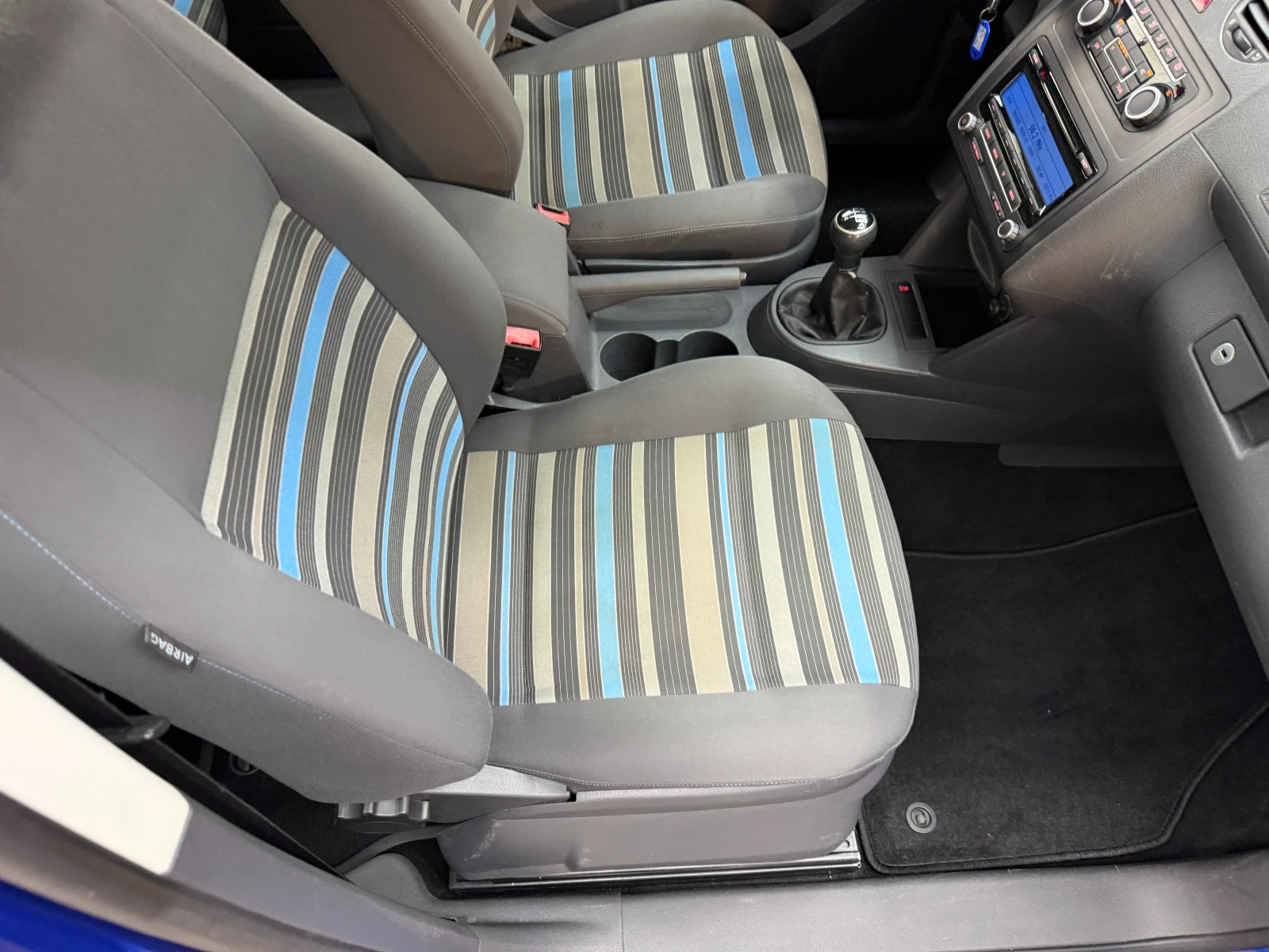 VW Caddy 2.0i EcoFuel (фабричен метан)ПЪЛНА ИСТОРИЯ В VW, снимка 12 - Автомобили и джипове - 54869312
